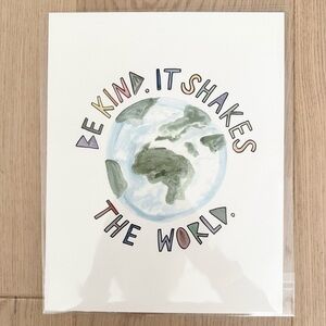 cleo wade “be kind” print